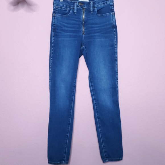 Madewell 10" High-Rise Roadtripper Jeans in Ridgefield Wash: Zip-Front E… - Picture 6 of 15